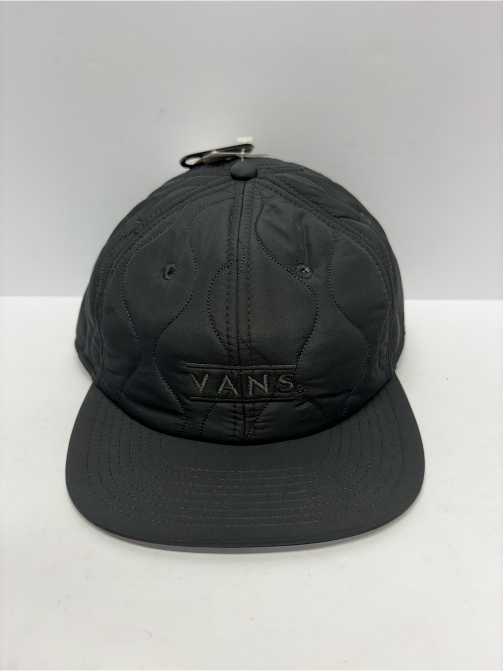 Vans Black Quilted Logo Hat